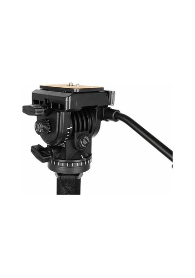 Kingjoy Mp208f Monopod + Vt-1510 Video Kamera Tripod Başliği + M3 360 Dönebilen Monopod Tabani