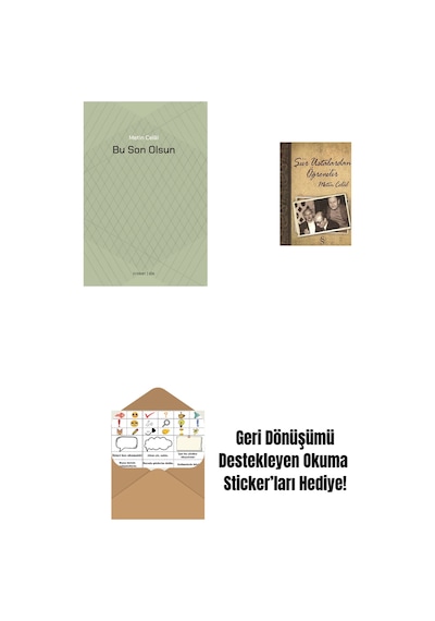 Bu Son Olsun + Şiir Ustalardan Öğrenilir + Okuma Sticker'ları