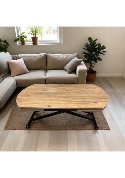 Oval Yan Baştan Açılır Akıllı Masa Üst Tabla Mdf Yüksekliği Ayarlanabilir Pratik Siyah Mekanizmalı Atlantik - Çam Oval Yan Baştan Açılır Akıllı Masa Üst Tabla Mdf Yüksekliği Ayarlanabilir Pratik Siyah Mekanizmalı Atlantik - Çam
