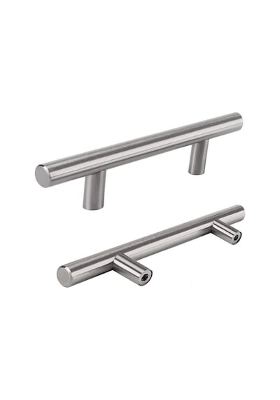 Mia Metal Çubuk Kulp Saten 128mm 1901-128-53 Çok Renkli