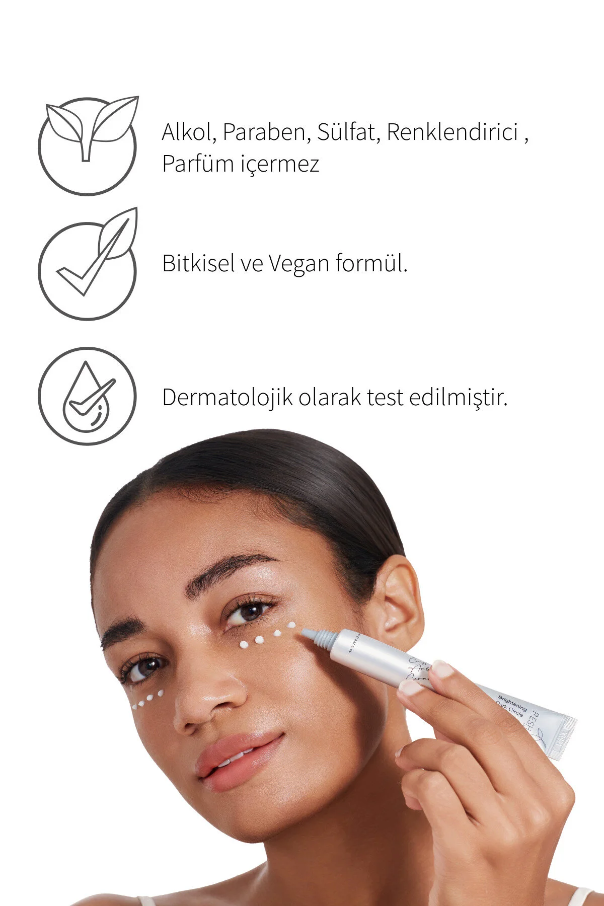 Resh Lab Brightening Dark Circle Eye Cream - Koyu Halka Ve Kırışıklık Karşıtı Aydınlatıcı Göz Kremi