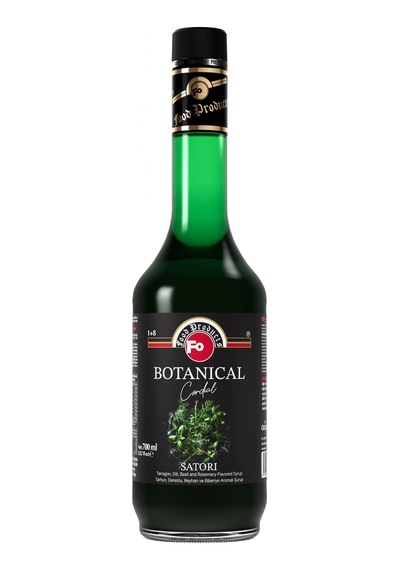 Tarhun, Dereotu, Reyhan Ve Biberiye Aromalı Şurup - Satori 700 Ml