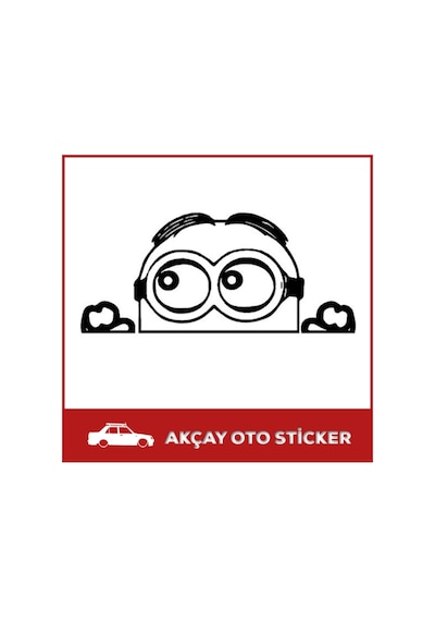 Bakan Göz Sticker Bakan Göz Oto Sticker Araba Sticker
