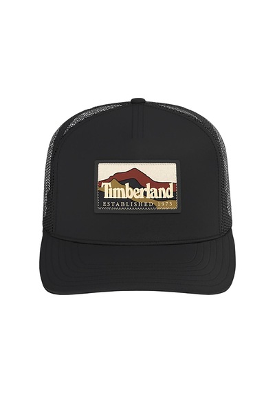 B0a66860011-r Timberland Mountain Patch Trucker Erkek Şapka Siyah B0a66860011-r