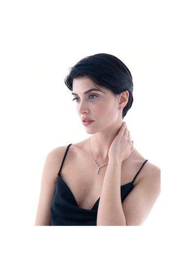 Nochediamond 1,17 Karat Fantezi Pırlanta Kolye-614