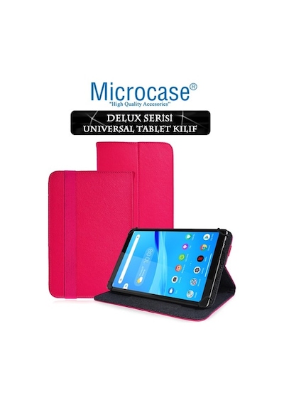 Lenovo Uyumlu Tab M8 Tb-8505F Delüx Seri Universal Standlı Deri Kılıf