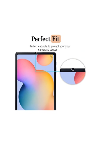 Samsung Galaxy Tab S6 Lite Sm-p610 10.4 İnç İle Uyumlu Temperli Kırılmaz Cam Ekran Koruyucu 5 Adet