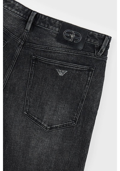 Emporio Armani Erkek Kot Pantolon 6r1j69 1dqvz 0006 Siyah