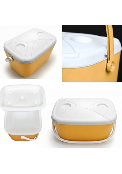20 Lt Buzzy Retro Buzluk Termos 1179 Cooler Box -395 Sarı