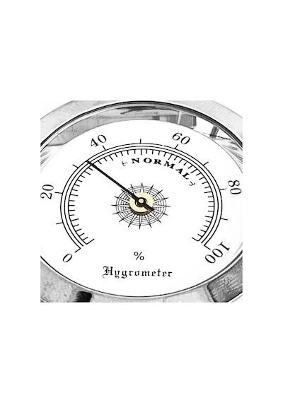 Analog Higrometre Nem Ölçer Humidor Puro Kutusu için Metal Çerçev N11.1834