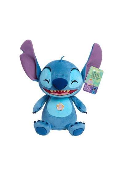 Ttc35000 Stitch Kıkırdayan Peluş Mavi