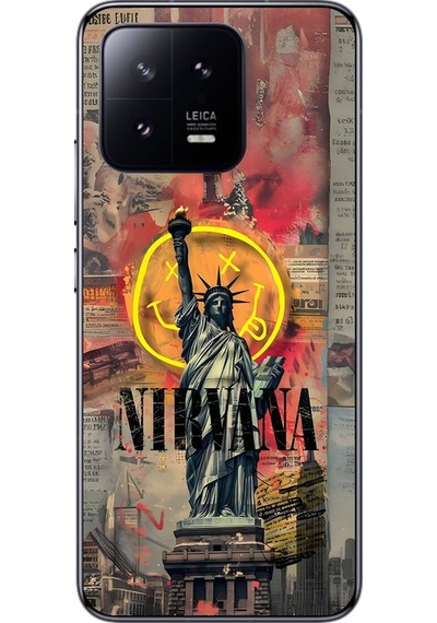 Xiaomi Mi 13 Pro Uyumlu Şeffaf Kılıf Aesthetic 3 Tasarımlı