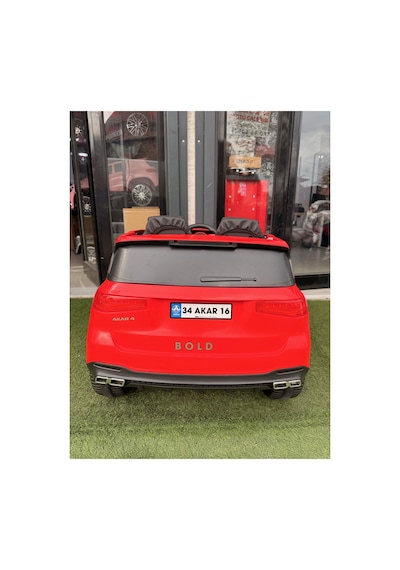Audi Akülü Araba 0-6 Yaş Kırmızı Kırmızı