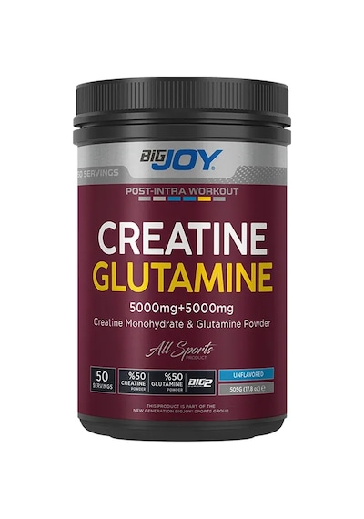 Bigjoy BIG2 Creatine + Glutamine  505g Aromasız