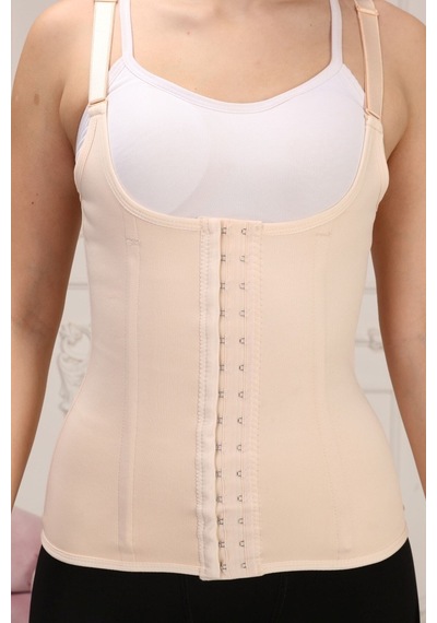Thermal Giyim Askılı Latex Korse Krem - 510683511 Krem - 510683511 Krem