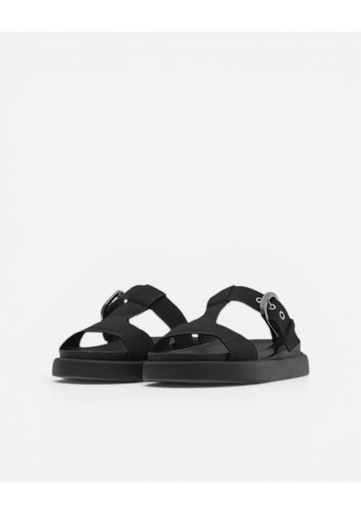 Clarks Aristella West Black Sde Kadın Siyah Terlik 26185813 Siyah
