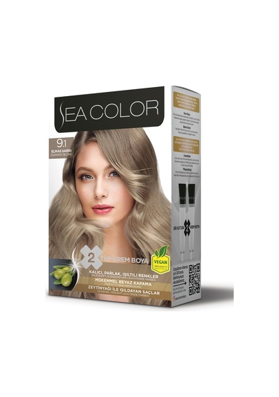 Sea Color Saç Boyası Elmas Sarısı 9/1