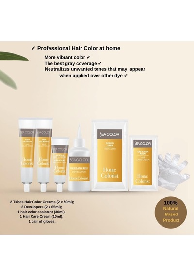 Home Colorist Set Saç Boyası 8.0 Bebek Kumralı Baby Blonde