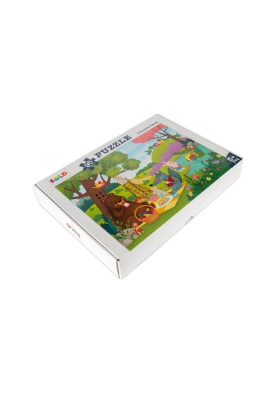 +5 Yaş Ormanda Piknik Puzzle 96 Parça (Eolo Yayınları)
