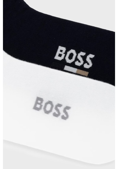 Boss Pamuklu 2 Pack Çorap Erkek Çorap 50559426 401 Lacivert-beyaz