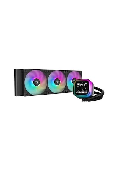 Deepcool Lp360 Pro 360mm Argb With Matrix Display Liquid Cooler B