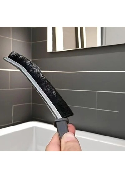 2'li Dar Alan Temizleme Fırçası Seti, Mutfak Ve Banyo İçin Açık Ahşap