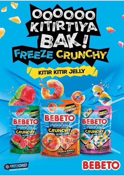 Freeze Crunchy 3'lü Set