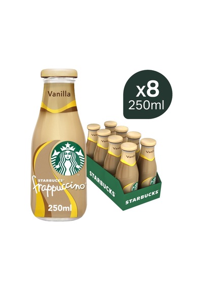 Frappuccino Vanilla Aromalı 250 Ml X 8 Adet