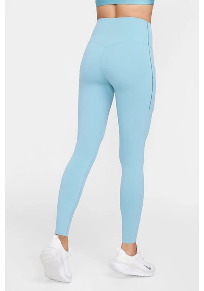 Nike Universa Medium Support High Rise Full Length Kadın Yüksek Bel 2 Cepli Toparlayıcı Tayt Turkuaz