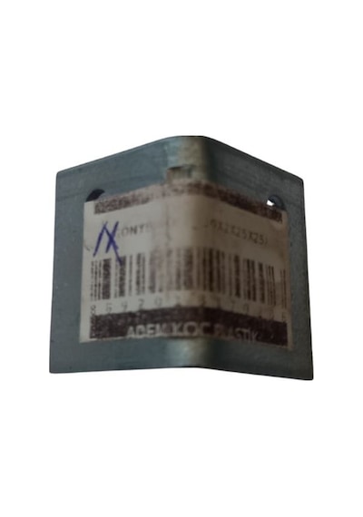 Cateksss Mobilya Dolap Köşe Bağlantı Sabitleme L Demir Gönye No:7 30x2x25x25 Mm - 45 Li Paket Altın