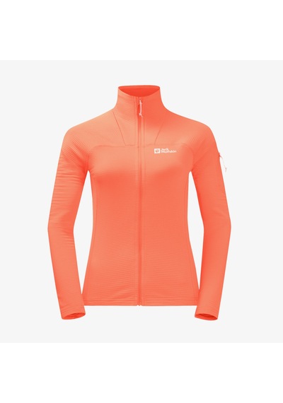 Jack Wolfskin Prelight Fz Kadın Turuncu Eşofman Üstü - 1710981 Turuncu