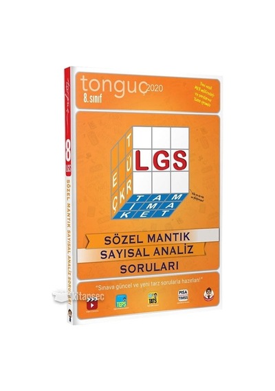 Tonguç 8.Sınıf Lgs Sözel Mantık Sayısal Analiz Soruları N11.64508