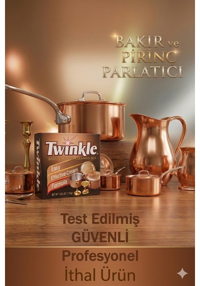 Bakır Ve Pirinç Temizleme Seti Sünger Dahil Bass & Copper İthal Ürün