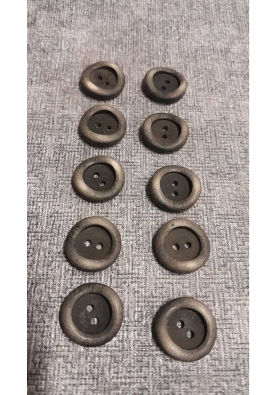 Polyester Düğme 26 Boy 15 Mm 10adet