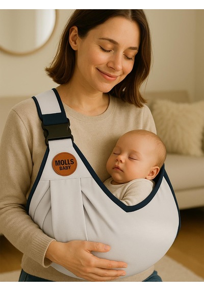 Molls Baby Pratik Kanguru Sling - Gri