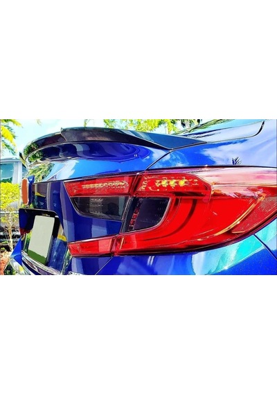 Honda Accord Uyumlu Bagaj Üstü Spoiler Yarasa Piano Black 2018+