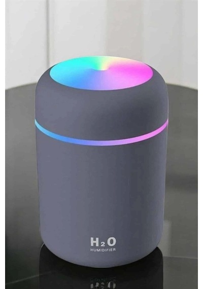 Hubrendy Tekno Hava Nemlendirici Ultrasonik Mini Hava Temizleyici Aromaterapi