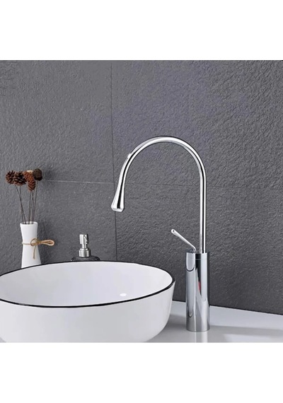 Banyo Çanak Lavabo Bataryası Tasarım Krom