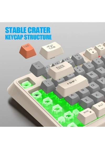 Miaxtreme K82 Numerik Tuş Süper Hafif Süper Sessiz Gaming & Office Göstergeli Ses Ve Rgb Kontrol Oyuncu Klavye