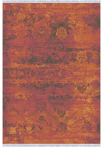 Taba Modern Dokuma Pamuk Tabanlı Kaymaz Kilim Klm013n11