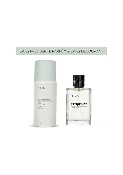 Loris E-082 Frequence Erkek Parfüm 50 Ml & E-082 Erkek Deodorant 150 Ml Fresh