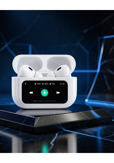 Bluetooth Kulaklık Dokunmatik Oled Ekran UuczzzekranlıApple Uyumlu AirPodsprooo2-1 Diğer