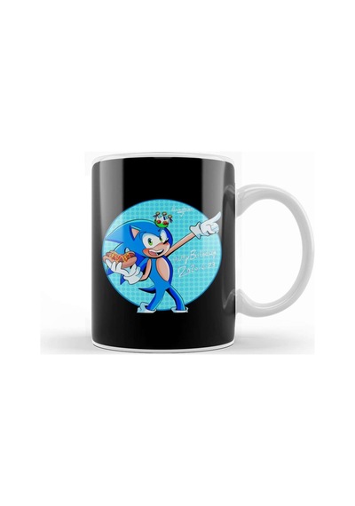 Sonic Happy Birthday Kupa Bardak Porselen Karışık