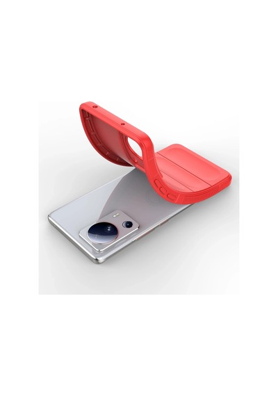 Cosmotex Newface Xiaomi Mi 13 Lite Kılıf Optimum Silikon - Kırmızı