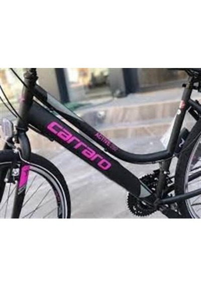 Carraro Active 282 28"jant 46'kadro 21 Vites V.b Şehir Bisikleti Siyah Gri Mor Siyah