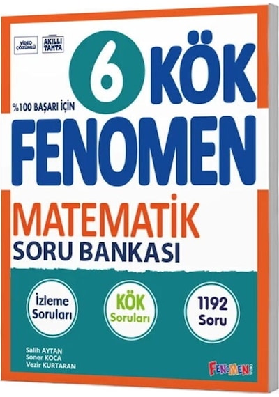Fenomen Okul Yayınları 6. Sınıf Matematik Kök Soru Bankası
