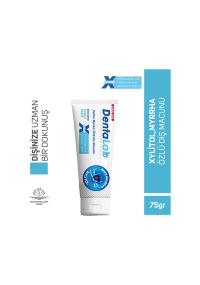 Dentalab Xylitol Myrrha Özlü Diş Macunu 75 G