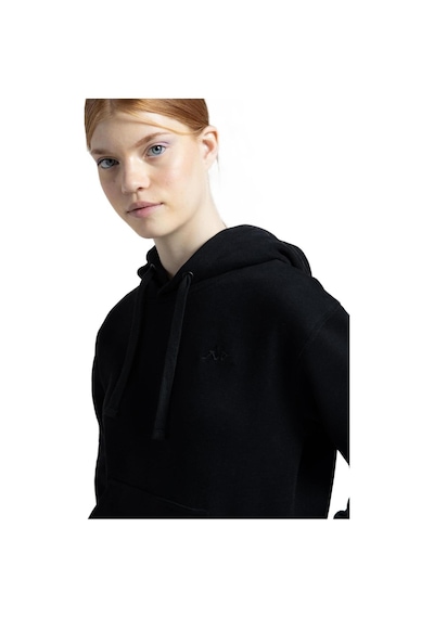 Kappa 361m4bw Authentic Kei Sweat Siyah Kadın Sweatshirt Siyah