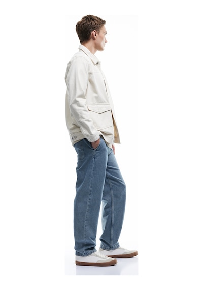 Koton Beli Bağcıklı Cep Detaylı Pamuklu Rahat Kesim Jogger Denim Pantolon İndigo Stone 6wam40082nd İndigo - Taş Koton Beli Bağcıklı Cep Detaylı Pamuklu Rahat Kesim Jogger Denim Pantolon İndigo Stone 6wam40082nd İndigo - Taş