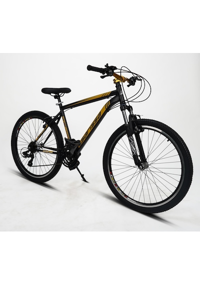 Sarissa Moon 26" Jant Mtb Ön Amortisörlü Shimano 21 Vites V Fren Wake Gidon Dağ Bisikleti Siyah Sarı